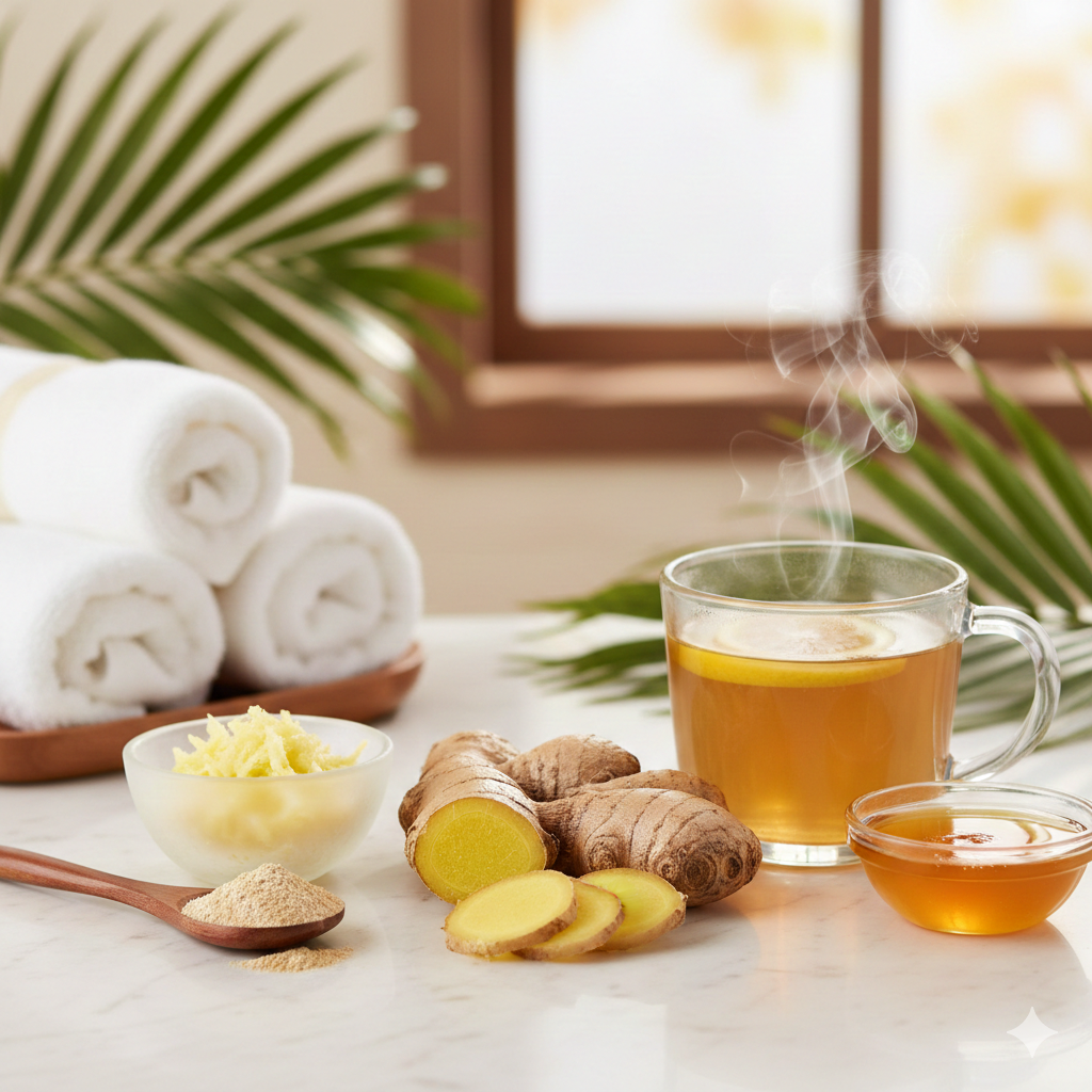 Udhëzues Praktik: Si të Shfrytëzoni Xhenxhefilin për të Trajtuar dhe Përmirësuar Shëndetin e Lëkurës