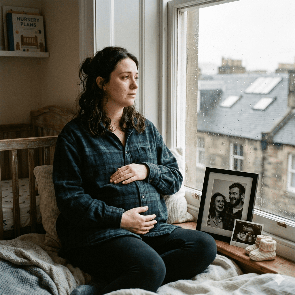 A touching story: I was pregnant at 31 week when fate took Liam. My promise to raise my daughter in his place.